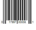 Barcode Image for UPC code 017997000081