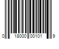 Barcode Image for UPC code 018000001019