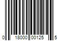 Barcode Image for UPC code 018000001255