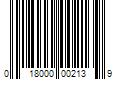 Barcode Image for UPC code 018000002139