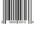 Barcode Image for UPC code 018000003136