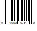 Barcode Image for UPC code 018000003440