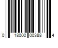 Barcode Image for UPC code 018000003884