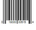 Barcode Image for UPC code 018000005154