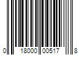 Barcode Image for UPC code 018000005178