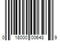 Barcode Image for UPC code 018000006489