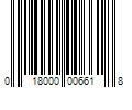 Barcode Image for UPC code 018000006618