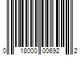 Barcode Image for UPC code 018000006922