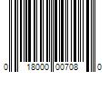 Barcode Image for UPC code 018000007080