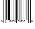 Barcode Image for UPC code 018000007356