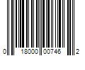 Barcode Image for UPC code 018000007462