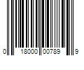 Barcode Image for UPC code 018000007899