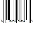 Barcode Image for UPC code 018000007943