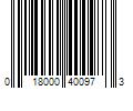 Barcode Image for UPC code 018000400973