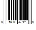 Barcode Image for UPC code 018000427420