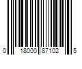 Barcode Image for UPC code 018000871025