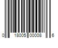 Barcode Image for UPC code 018005000086