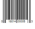 Barcode Image for UPC code 018014000053