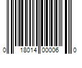 Barcode Image for UPC code 018014000060