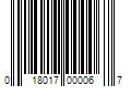 Barcode Image for UPC code 018017000067