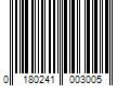 Barcode Image for UPC code 018024100300401