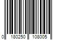 Barcode Image for UPC code 018025010800401