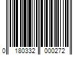 Barcode Image for UPC code 0180332000272