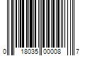 Barcode Image for UPC code 018035000087