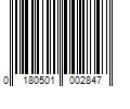 Barcode Image for UPC code 0180501002847