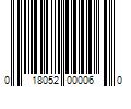 Barcode Image for UPC code 018052000060