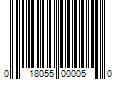 Barcode Image for UPC code 018055000050