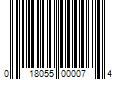 Barcode Image for UPC code 018055000074