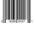 Barcode Image for UPC code 018065000071