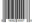 Barcode Image for UPC code 018082000078