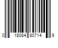 Barcode Image for UPC code 018084807149