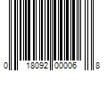 Barcode Image for UPC code 018092000068