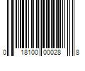 Barcode Image for UPC code 018100000288