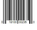 Barcode Image for UPC code 018100002350