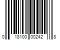 Barcode Image for UPC code 018100002428