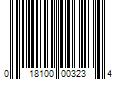 Barcode Image for UPC code 018100003234