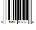 Barcode Image for UPC code 018100005856