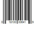 Barcode Image for UPC code 018100006419