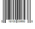 Barcode Image for UPC code 018100006938