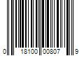 Barcode Image for UPC code 018100008079