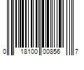 Barcode Image for UPC code 018100008567