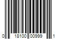 Barcode Image for UPC code 018100009991