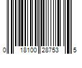 Barcode Image for UPC code 018100287535