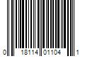 Barcode Image for UPC code 018114011041