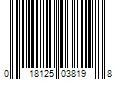 Barcode Image for UPC code 018125038198