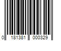 Barcode Image for UPC code 0181381000329